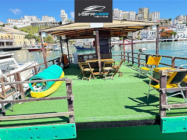 Catamarã - Balsa 28 pés 2022 com Evinrude 115hp