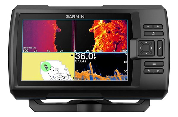 Gps Sonda Garmin Striker Vivid 7sv + Transducer Gt52hw-tm