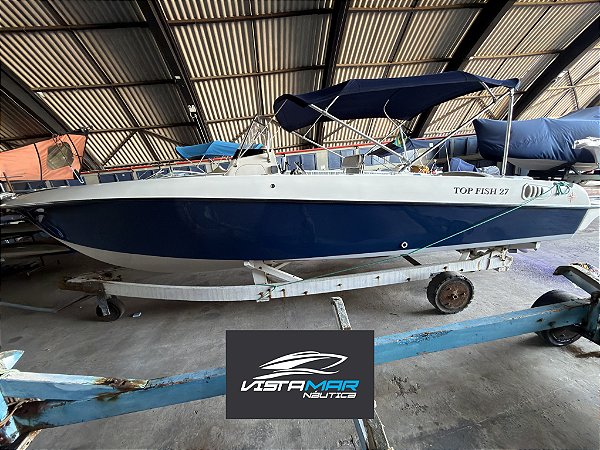 Lancha Top Fish 27 - Impecável