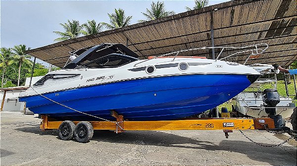 Lancha NHD 280 2023/2024 com motor popa