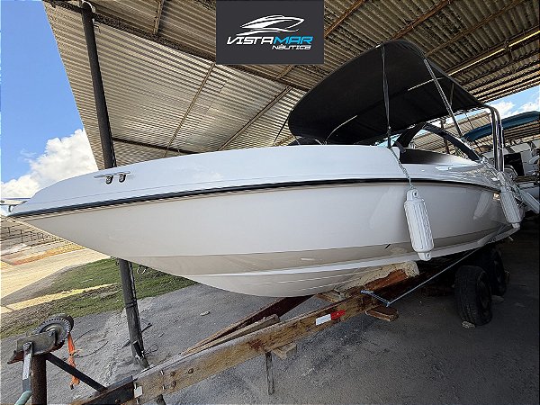 Lancha Focker 19 pés I9 2016 com Yamaha 90hp 4T