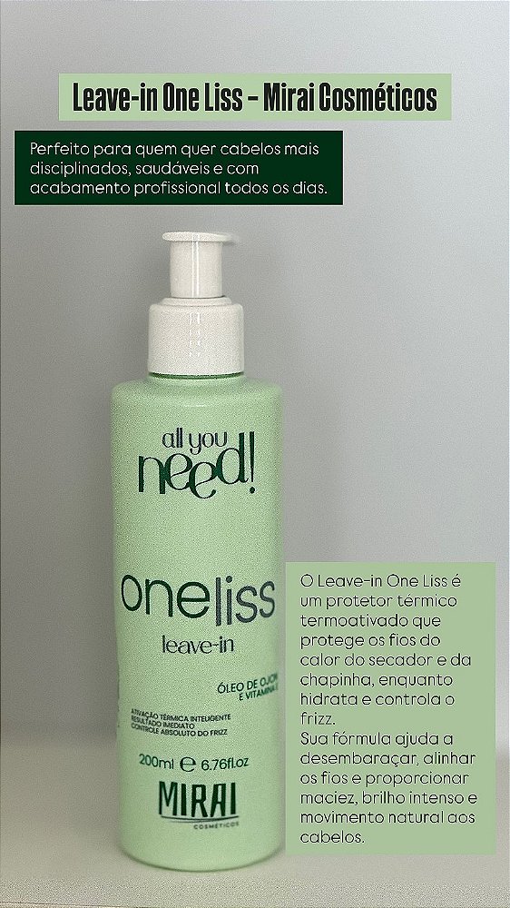 Leave-in Oneliss 200ml