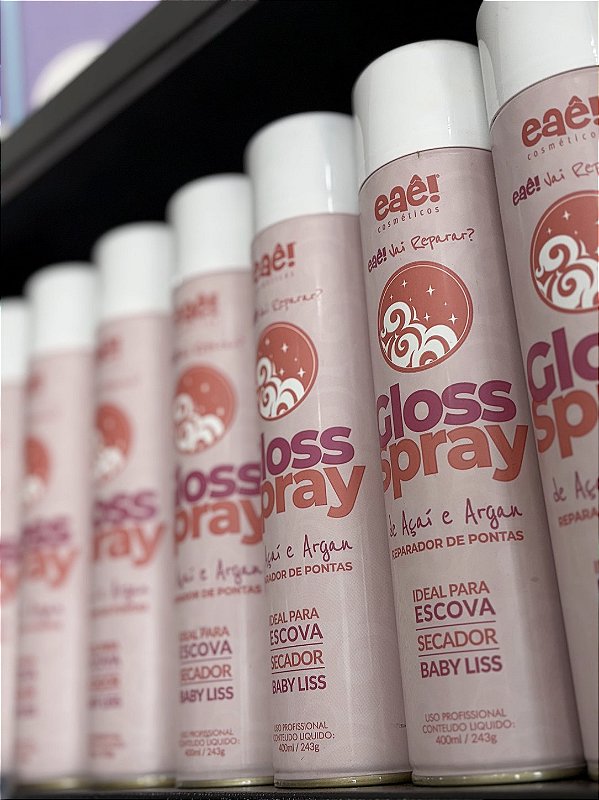 Gloss spray reparador de pontas