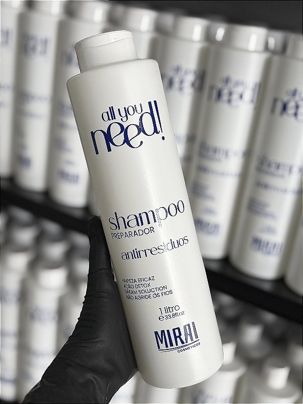 Shampoo antirresíduos 1L - Mirai