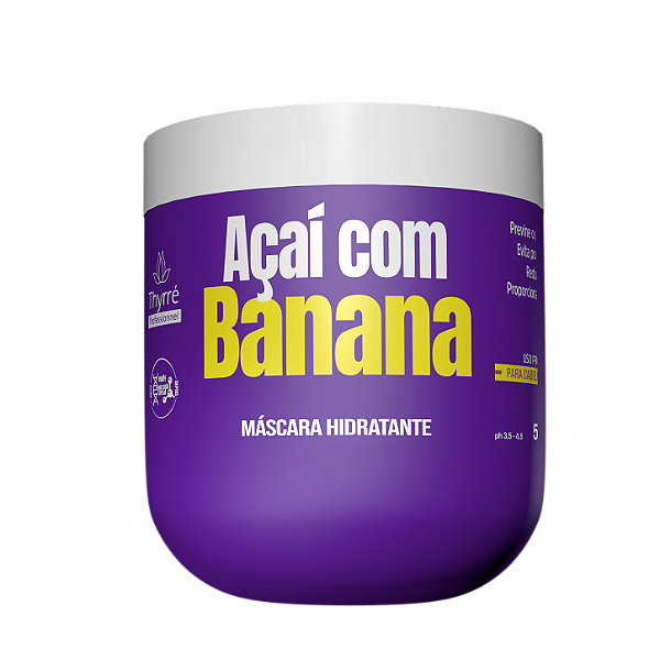 Máscara açaí com banana 500g thyrre