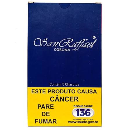 Charuto San Raffael Corona Baunilha 5 Unid