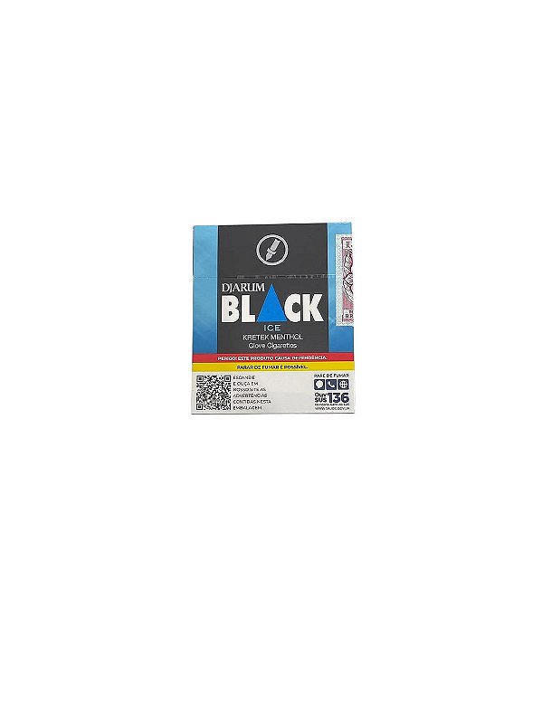 Cigarro Djarum Black Ice Mentolado