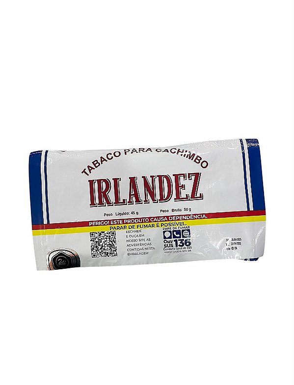 Fumo Para Cachimbo Irlandez Tradicional 45g