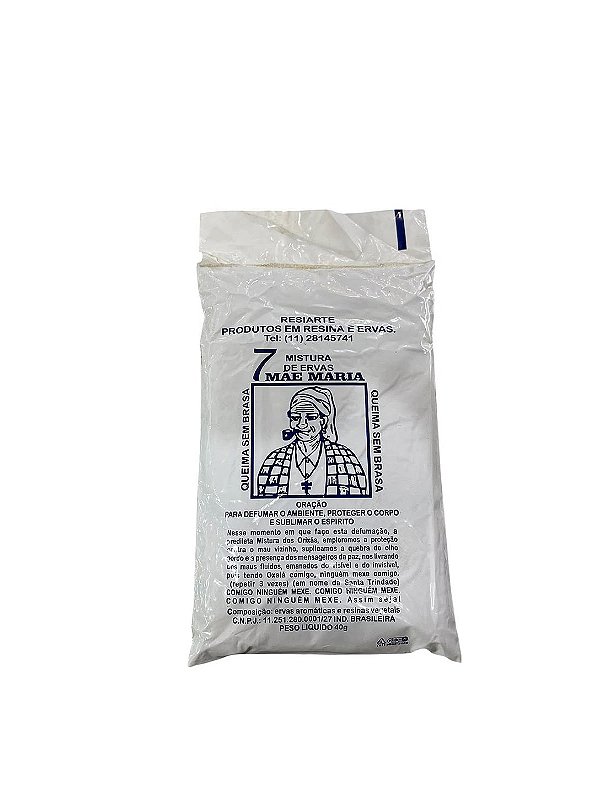 Defumação Mãe Maria 40g Mistura de Ervas