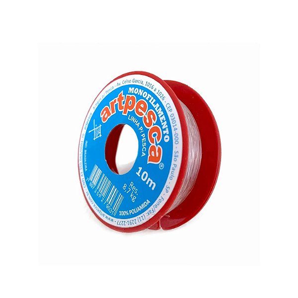 Linha de Nylon 0,35mm 10m