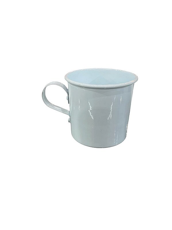 Caneca de Ágata 7cm Branca