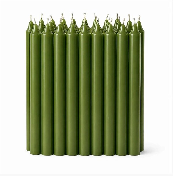 Vela Palito Verde 15 Unidades