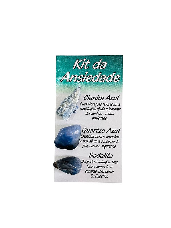 Kit Pedra Ansiedade