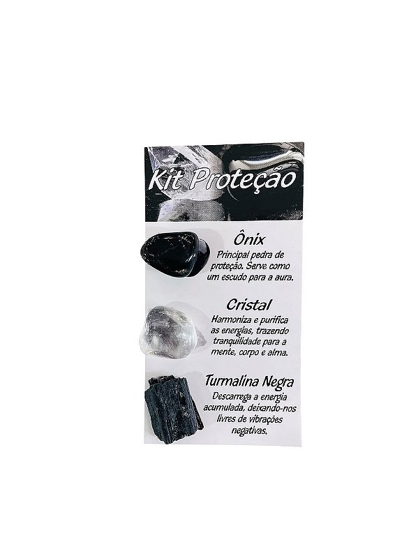 Kit De Pedra Proteção