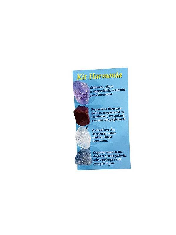 Kit de Pedra Harmonia