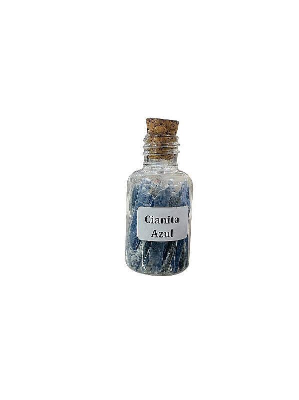 Garrafinha Pedra Cianita Azul