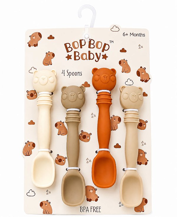 Jogo de Colheres Infantil Bop Bop Baby