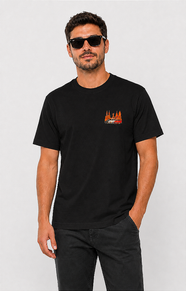 Camiseta Golf MK3 Club SP | Preta