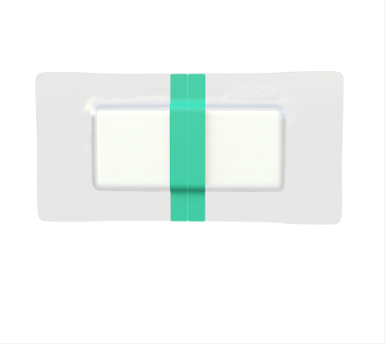 Curativo Filme Transparente Pós-Operatório Wound Care F 10cm x 25cm Unidade - Polar Fix