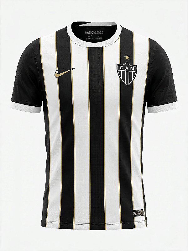 CAMISA ATLETICO MINEIRO  – PAIXÃO PELO GALO 🖤🤍