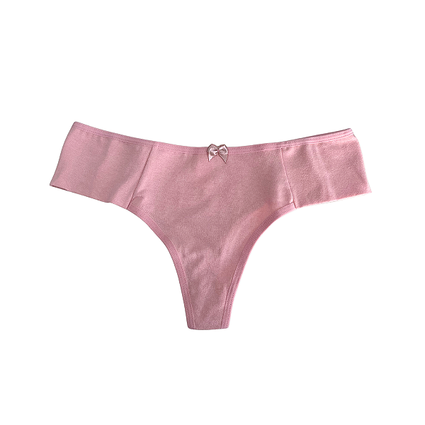 Calcinhas Fio Dental Feminino Cotton Lisas - REF 69