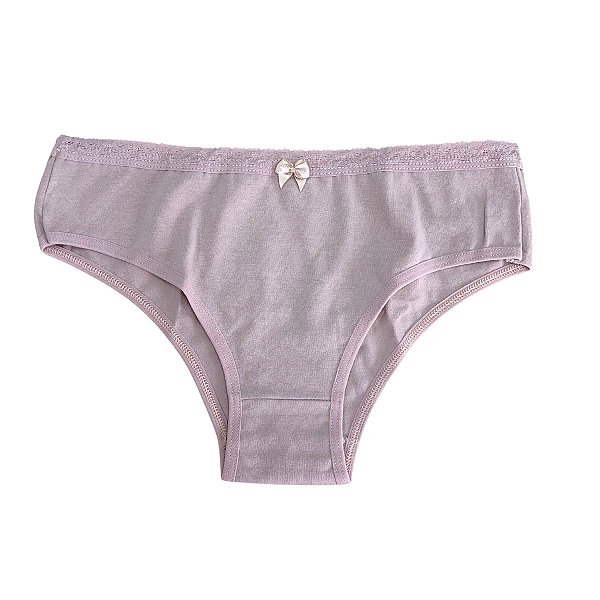 Calcinhas Renda Feminina Adulto Cotton - REF 137