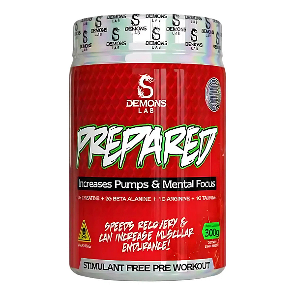 Pré Treino Demons Lab Prepared Pote 300g