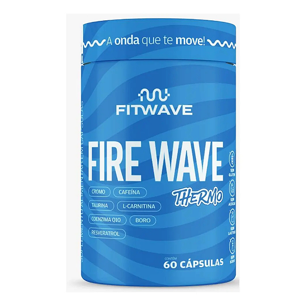 Termogênico Fit Wave Fire 60caps