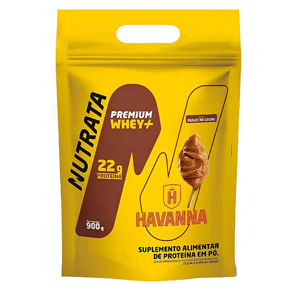 Whey Protein Premium Whey+ Nutrata Refil 900g