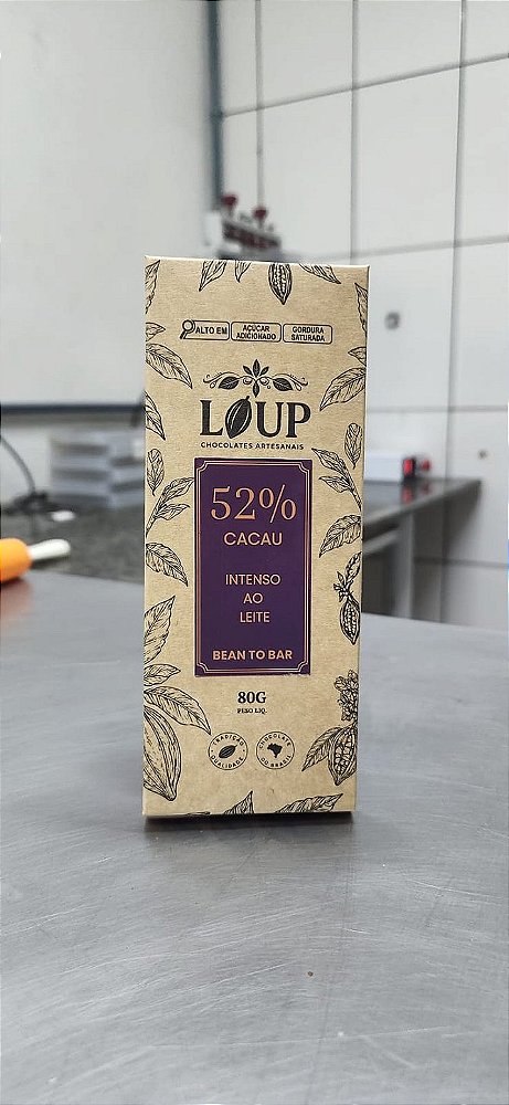 CHOCOLATE 52% CACAU INTENSO