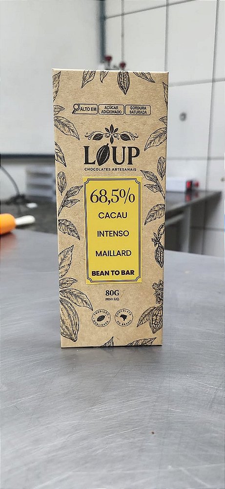 CHOCOLATE 68,5% CACAU INTENSO MAILLARD