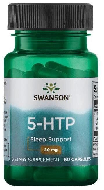 5-HTP, 50mg, 60 Cápsulas, Swanson