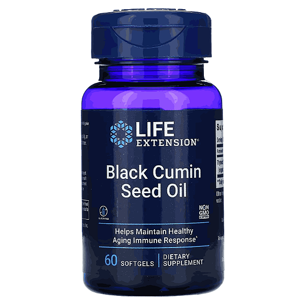Black Cumin Seed Oil And Curcumin Elite Life Extension