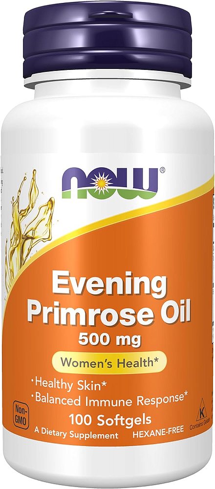 Evening Primrose Oil (500mg) 60 Cápsulas - Now Foods
