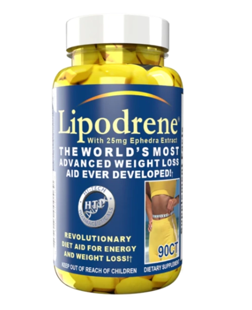 Lipodrene, Auxilio a Perda de Peso, 90 cápsulas, Hi-Tech Pharma