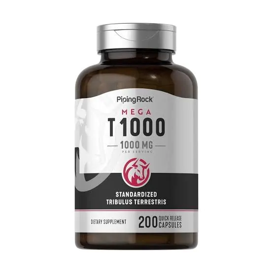 Mega Tribulus Terrestris, 1000mg, 200 Cápsulas, PipingRock