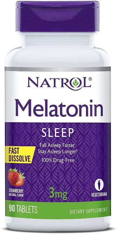 Melatonina 3mg (90 Tabletes) Natrol