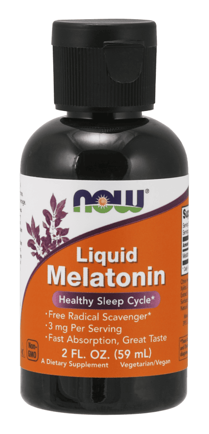 Melatonina liquida 3MG Now foods 2oz (59ml)