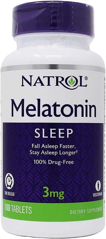 Melatonina 3mg (100 Tablets) - Natrol