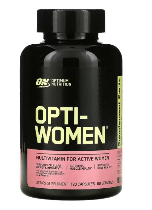 Multivitamínico Opti-Women, Cápsulas, Optimum Nutrition