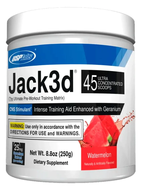 Pré-Treino Jack3d, 250g Sabor Pineaple, Hi-Tech Pharma