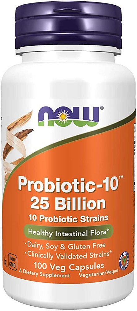 Probiotic 10 25 Billion (100 Vcaps) Now Foods