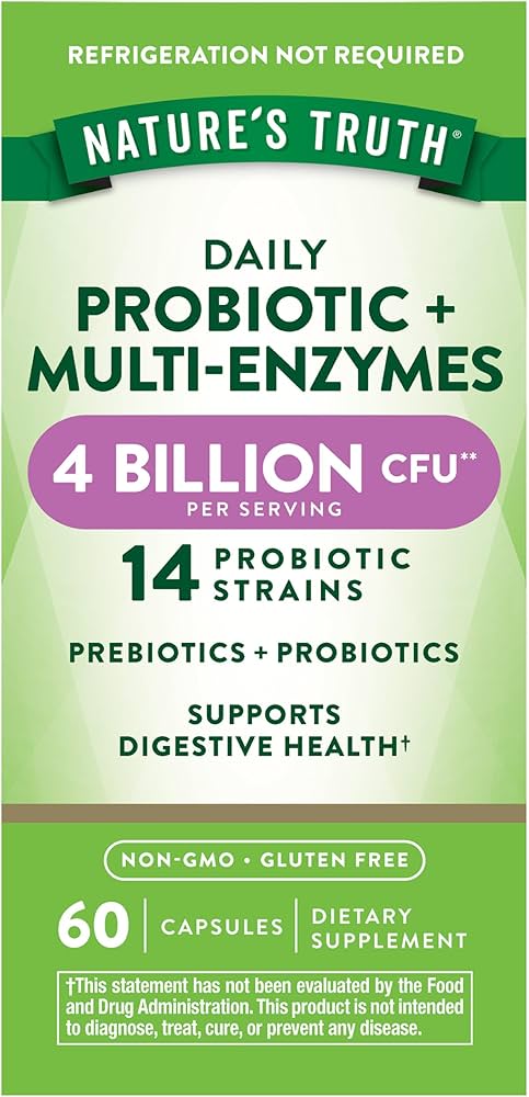 Probiotic-14, 4 Bilhões, 60 Cápsulas, Nature's Truth