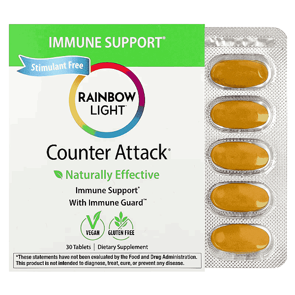 Rainbow Light, Contraataque, 30 Comprimidos