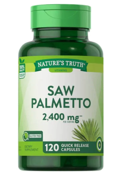 Saw Palmetto 2400mg, 120 Cápsulas, Nature's Truth