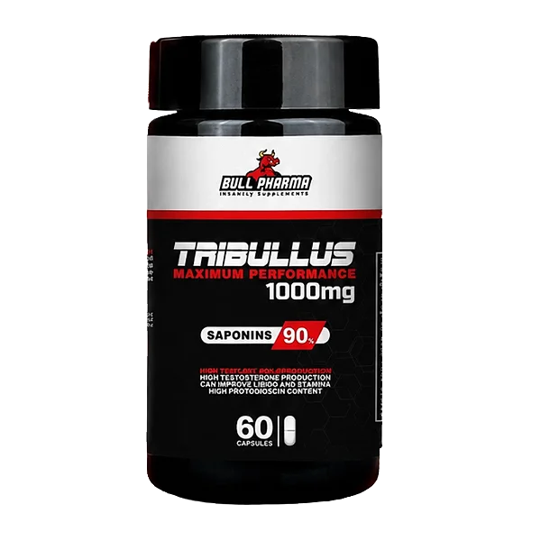 Tribulus 1000mg, 60 Cápsulas, Bull Pharma