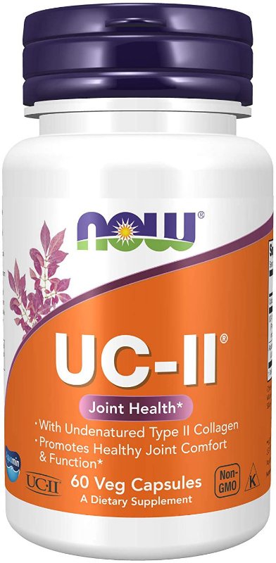UC-II, Colágeno Tipo II, Saúde das articulações, 40mg, 60 Cápsulas, Now