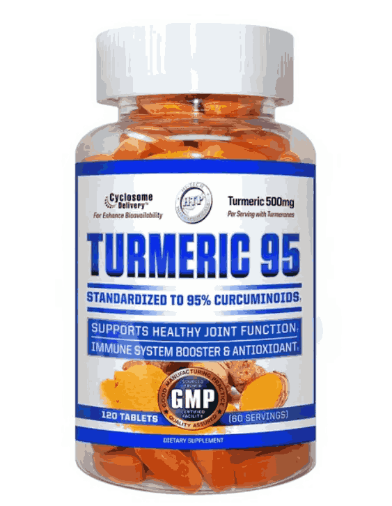 Turmeric-95, 120 Comprimidos, Hi-Tech Pharma