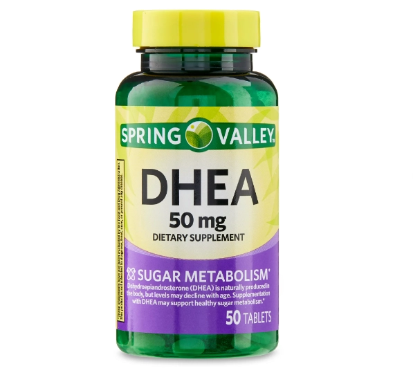 Dhea 50mg, 50 Comprimidos, Spring Valley