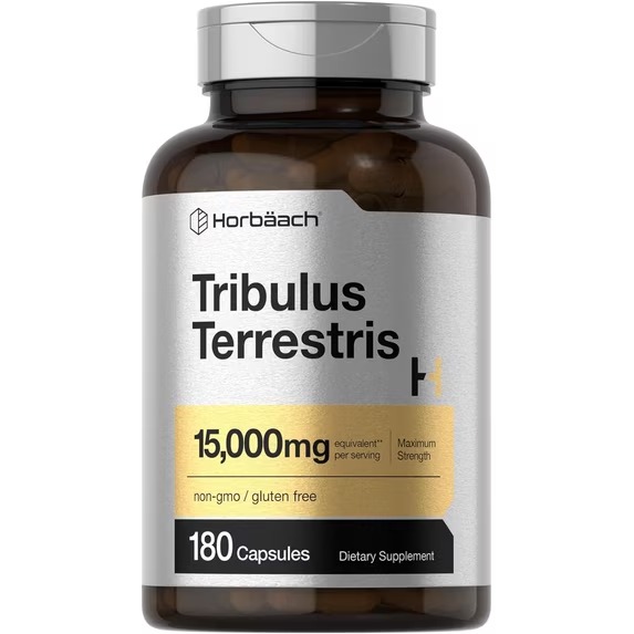 Tribulus Terrestris, 15.000mg, 180 Cápsulas, Horbaach